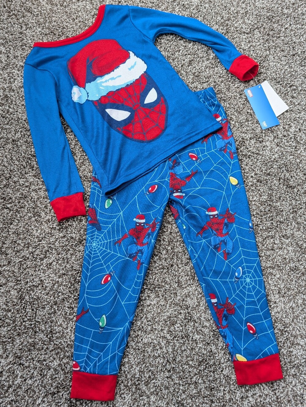 Marvel Spider-Man Holiday Pajama Set - NWT